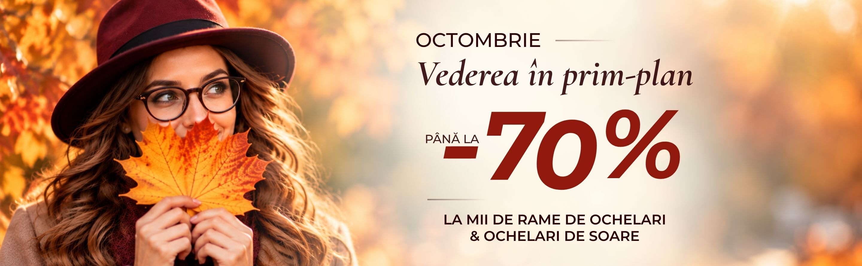 Luna vederii – reduceri de până la 70%