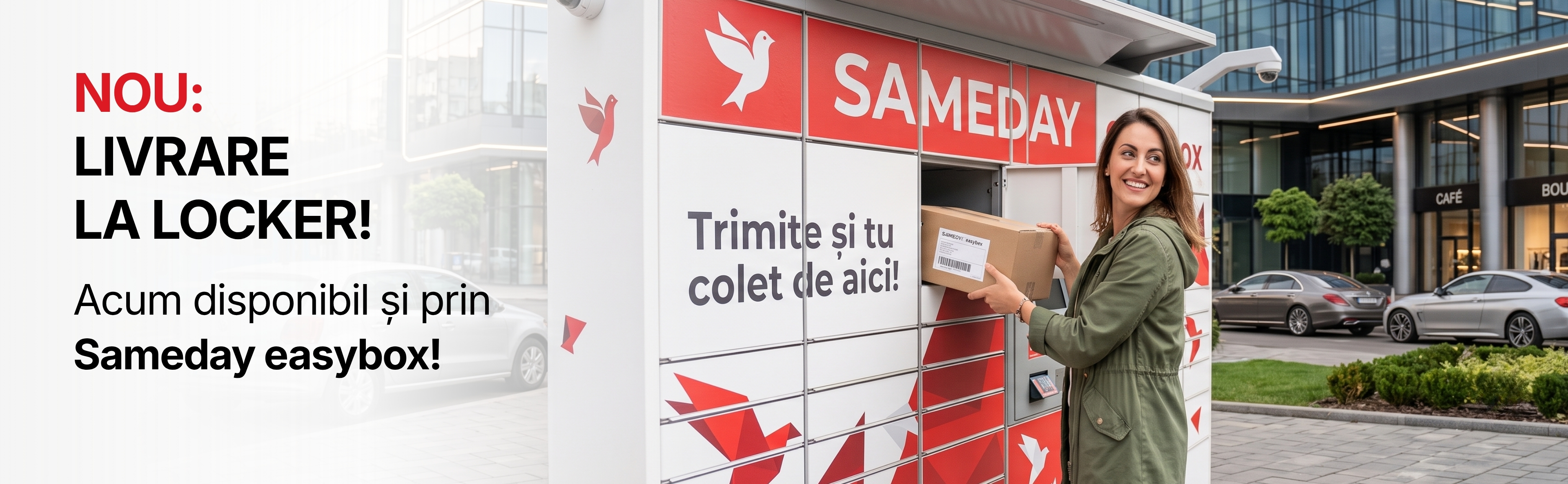 Livrare la easybox și Sameday Point
