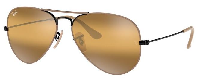  Ray-Ban  RB3025 9153AG AVIATOR LARGE METAL